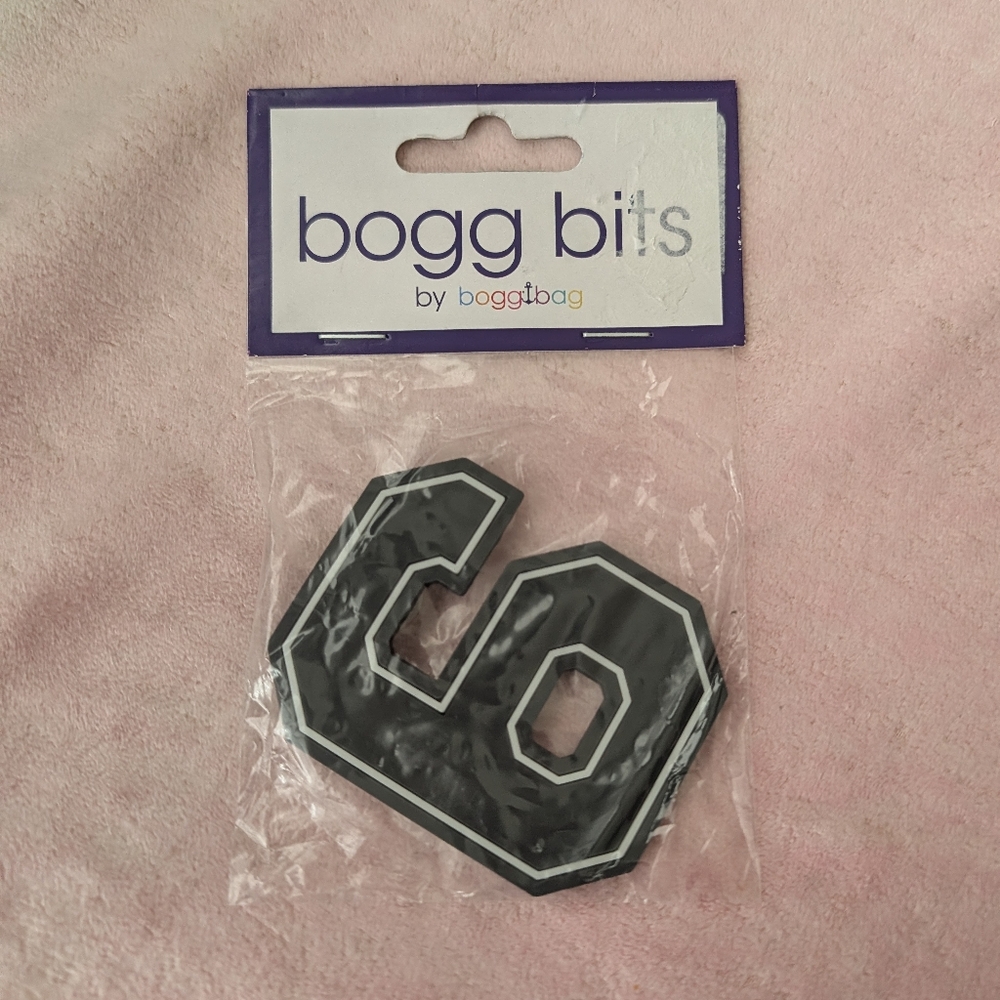 Bogg Bits By Bogg Bag Number 6 Bag Charm New